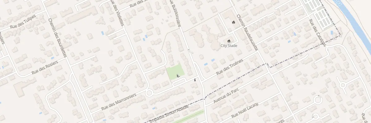 Plan du 17 Rue Buissonnière à Fonbeauzard