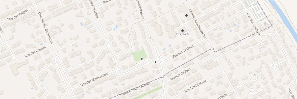 Plan du 15 Rue Buissonnière à Fonbeauzard