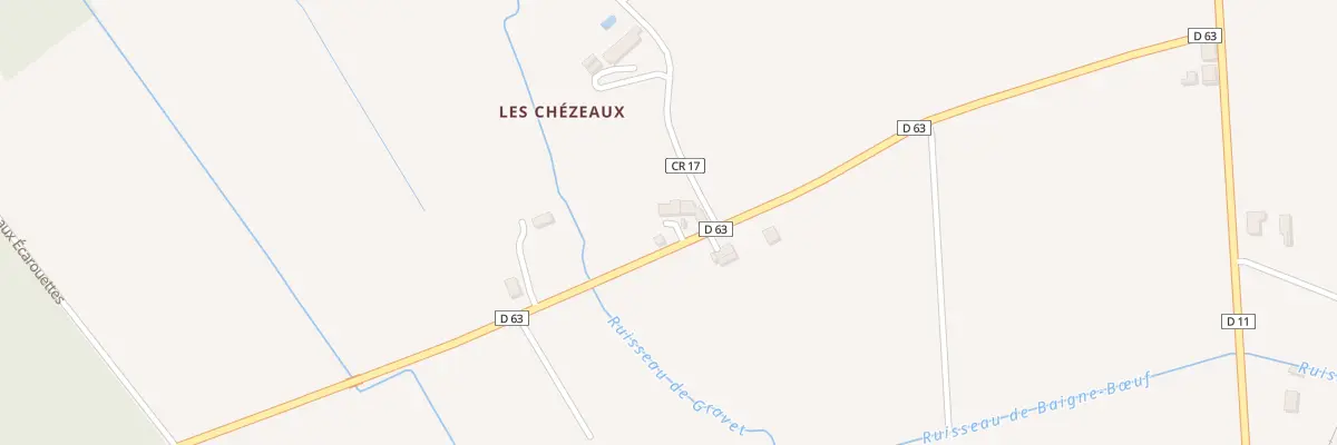 Plan du 5154 Les Escarouettes à Argy