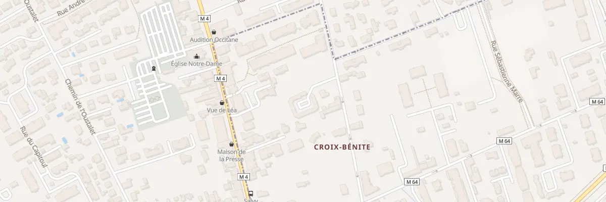 Plan du 137 Che de Croix Bénite à Toulouse