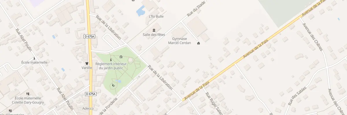 Plan du 20 Rue de la Libération au Controis-en-Sologne