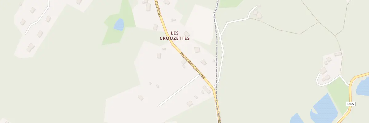 Plan du 292 Rte des Carrières à Aureil