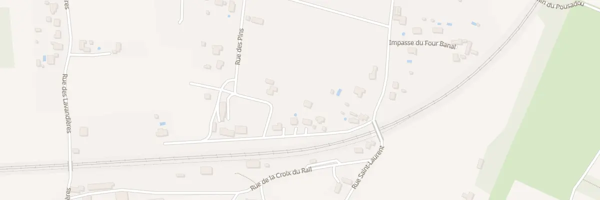 Plan du 523 Rue des Pins à Pechs-de-l’Espérance
