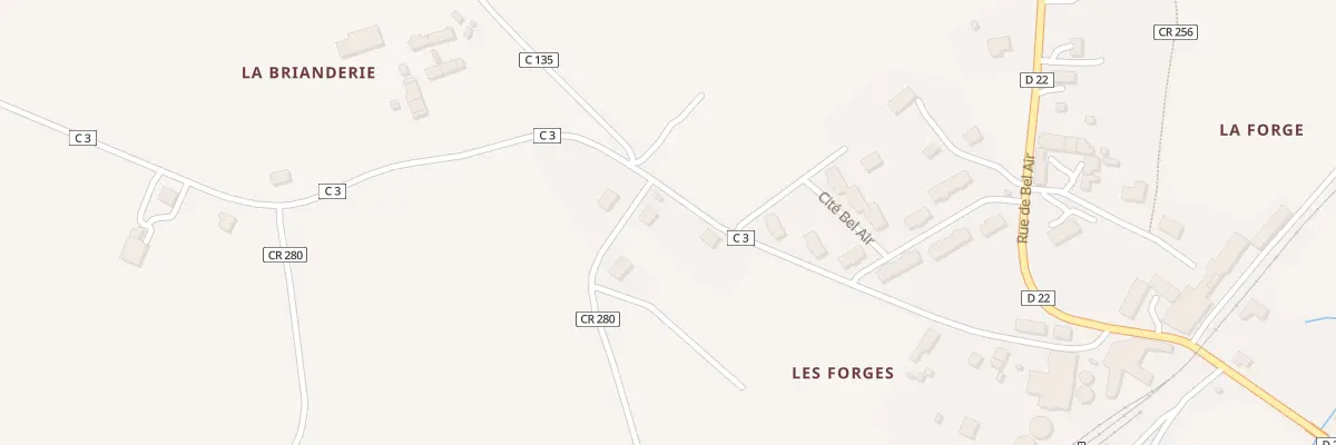 Plan du 5694 La Cote de Charnay à Luçay-le-Mâle