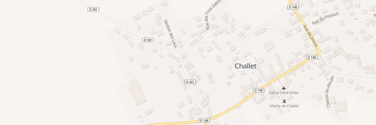 Plan du 20 Rue du Friche à Challet