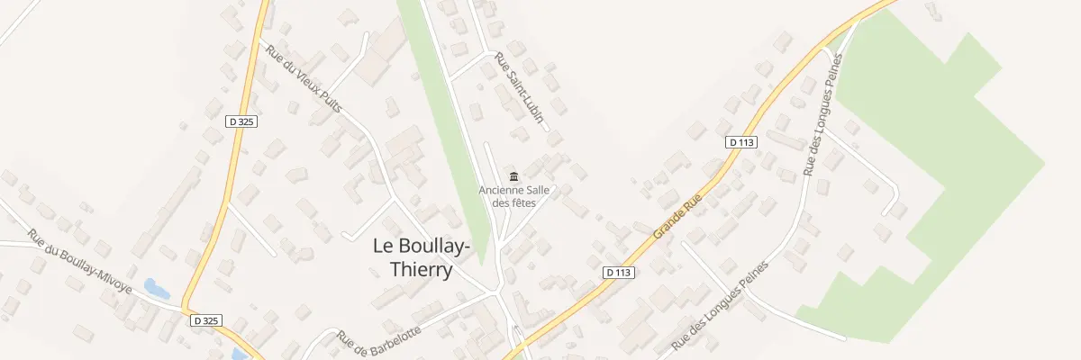 Plan du 3 Imp de l’École au Boullay-Thierry