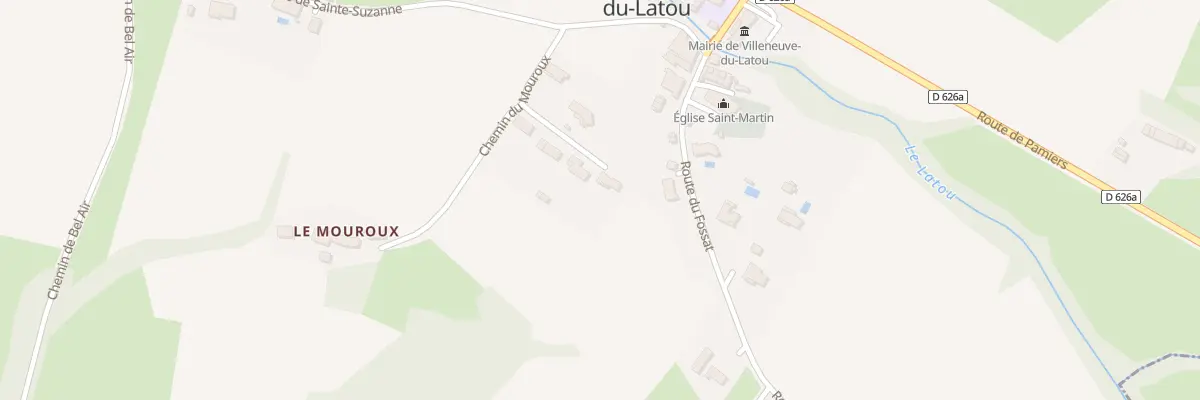 Plan du 6 Le Mouroux à Villeneuve-du-Latou