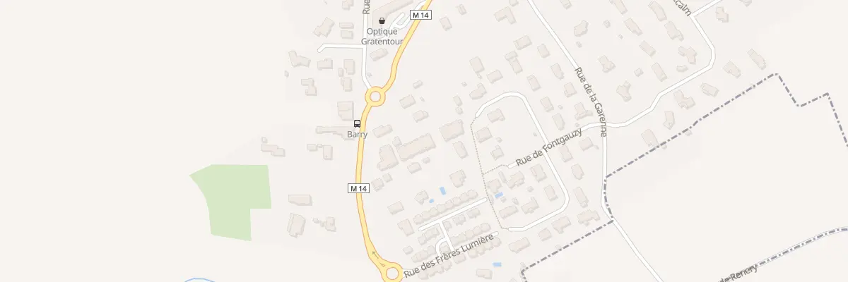 Plan du 6A Rue de Fontgauzy à Gratentour