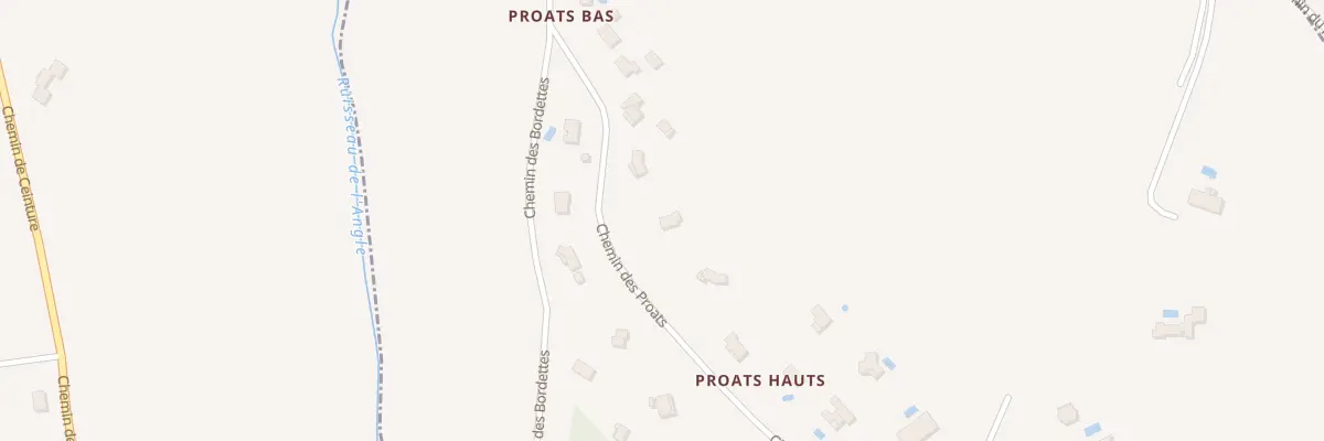 Plan du 673 Che des Proats à Léojac