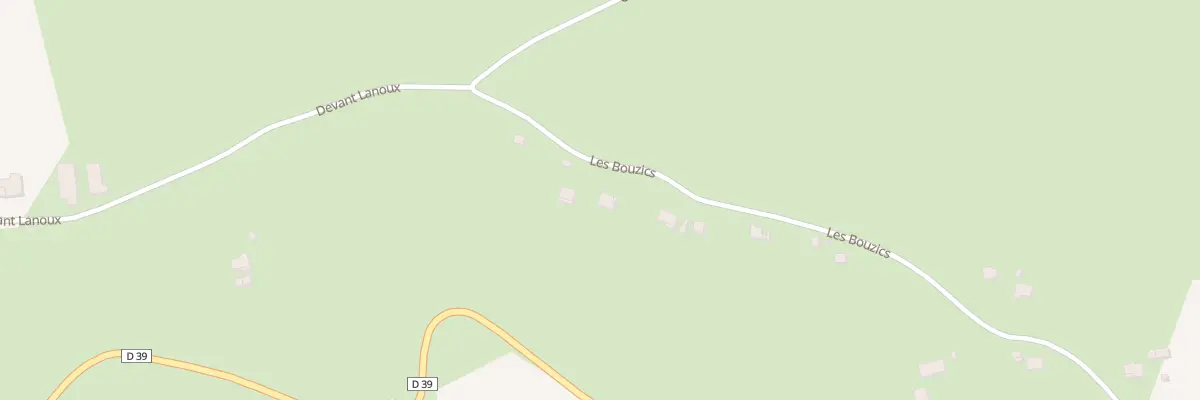 Plan du 16A Bordenave à Lanoux