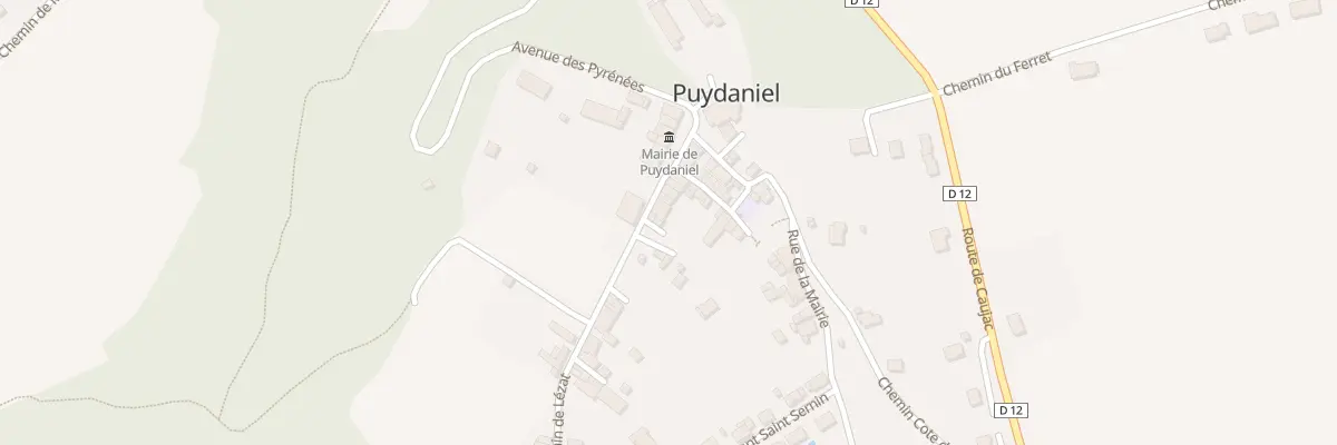Plan du 3 Imp du Presbytere à Puydaniel