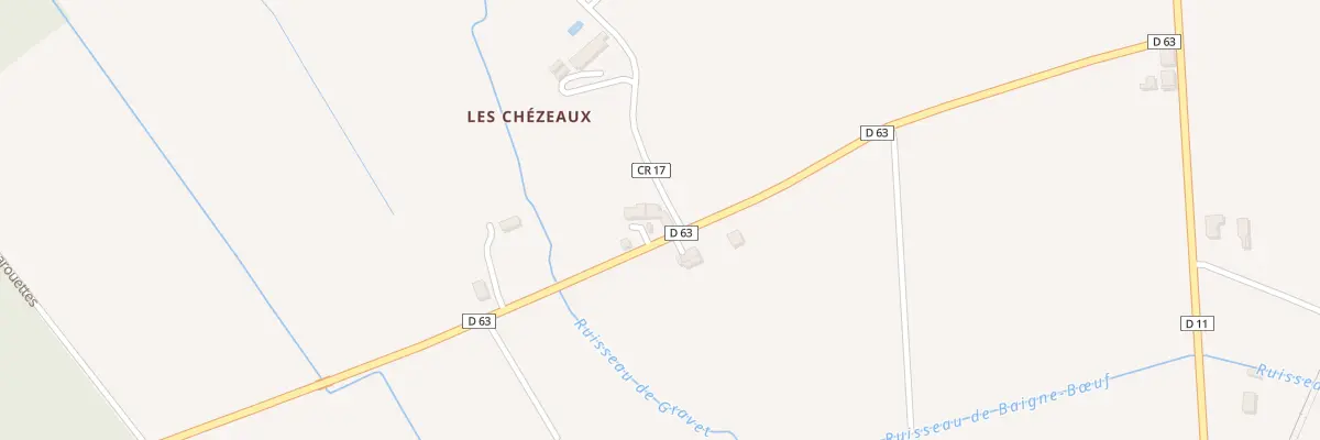 Plan du 5153 Les Escarouettes à Argy