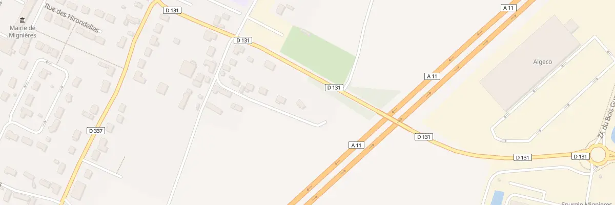 Plan du 17 Rue de l’Ancienne Gare à Mignières