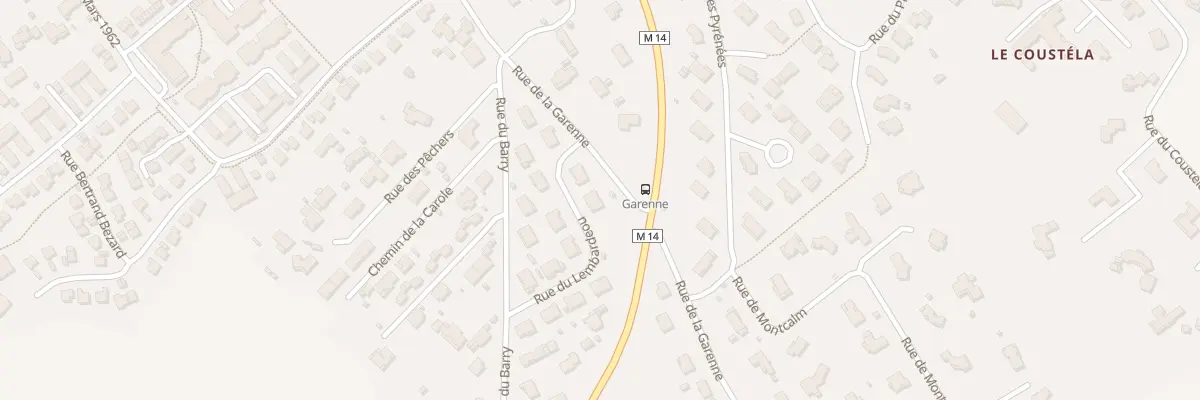 Plan du 10 Rue du Lembardeou à Gratentour
