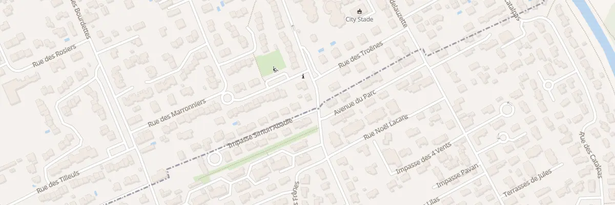 Plan du 5 Rue Buissonnière à Fonbeauzard