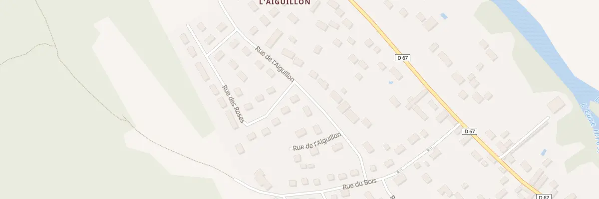 Plan du 1 Rue des Roses à Garennes-sur-Eure
