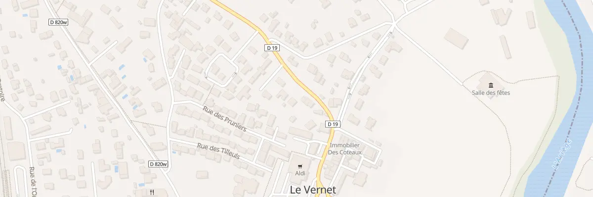 Plan du 211 Rue de l’Eglise à Vernet