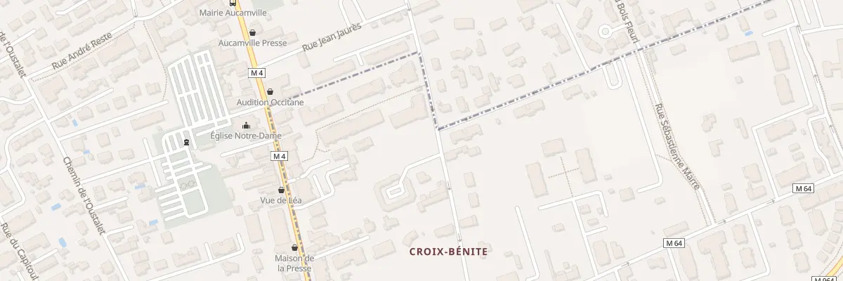 Plan du 139 Che de Croix Bénite à Toulouse