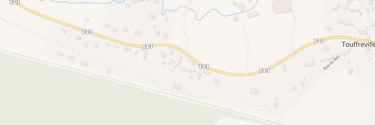 Plan du 21 Gr Grande Rue à Touffreville