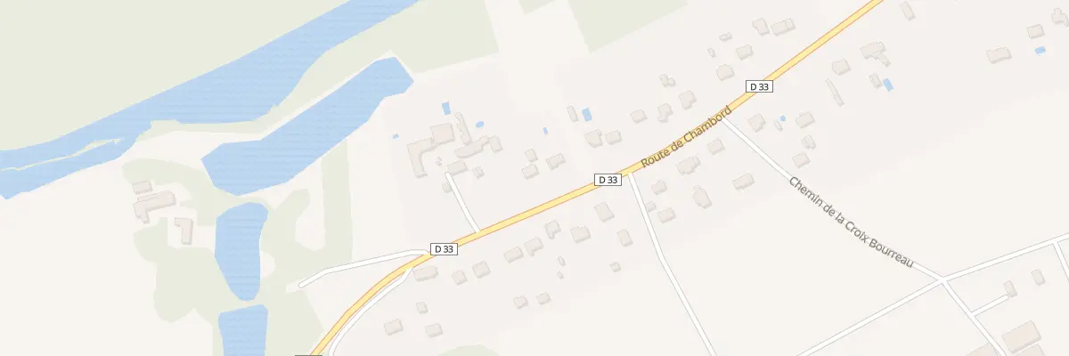 Plan du 107 Rte de Chambord à Huisseau-sur-Cosson