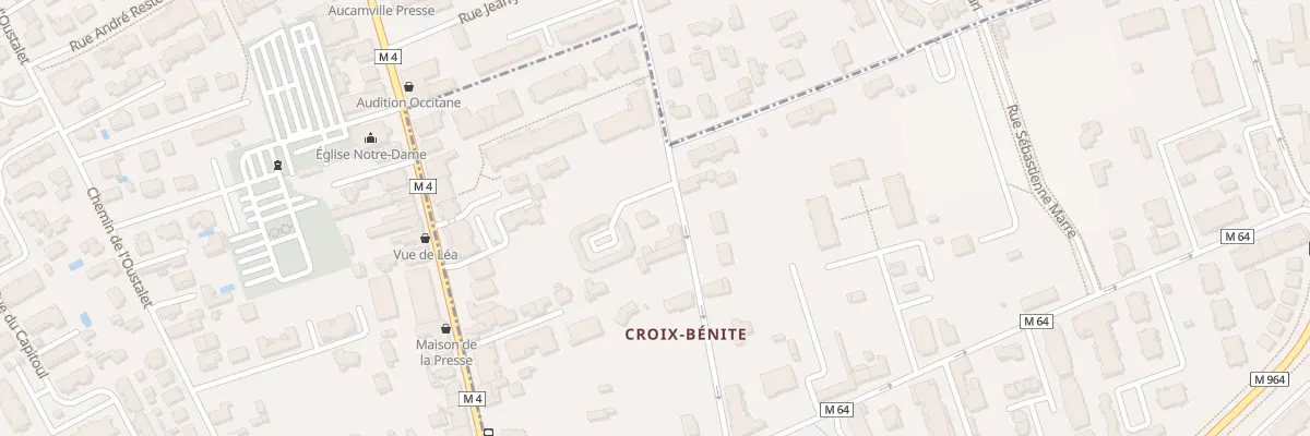 Plan du 135 Che de Croix Bénite à Toulouse