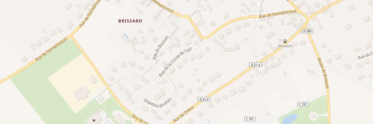 Plan du 262A Rue de la Corne de Cerf à Abondant