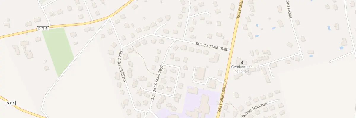 Plan du 1 Rue Jean Moulin à Anet