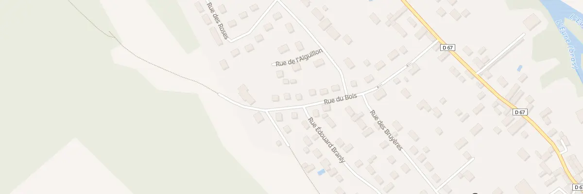 Plan du 18 Rue du Bois à Garennes-sur-Eure