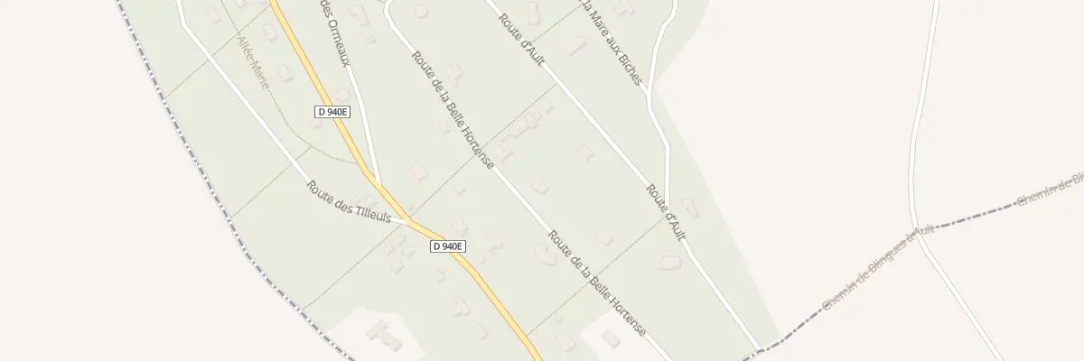 Plan du 19 Rte de la Belle Hortense Cise à Ault