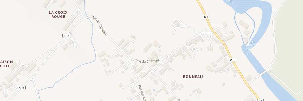 Plan du 6 Rue du Château à Buzançais