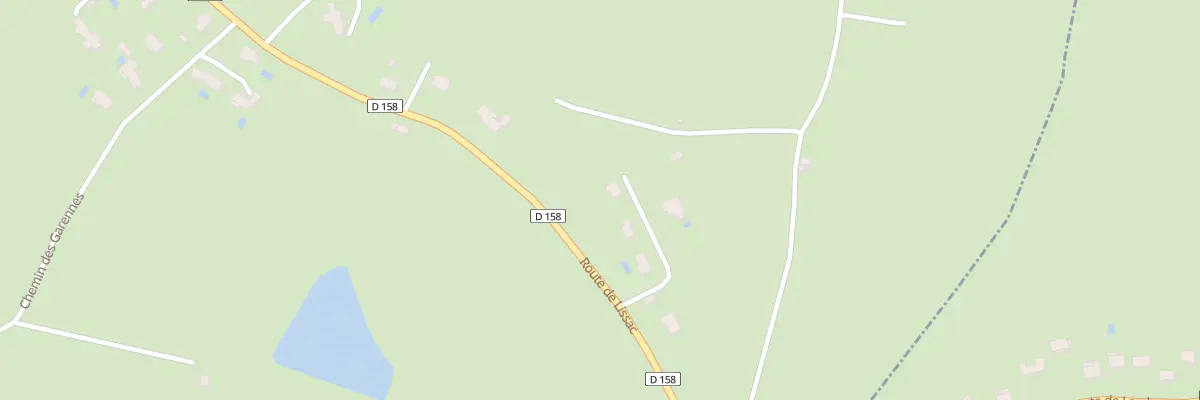 Plan du 3 Le Rougier à Larche