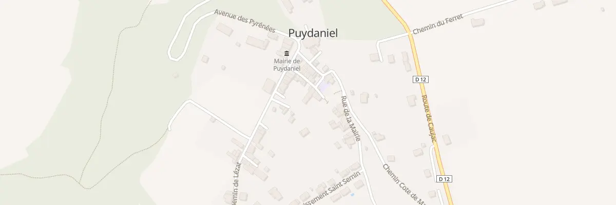 Plan du 2B Imp du Patit à Puydaniel