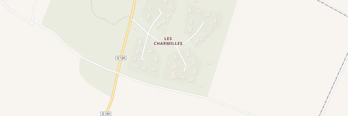 Plan du 1 All des Mésanges à Mignières