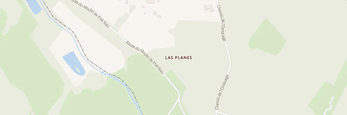 Plan du 6059F Las Planes à Payrac