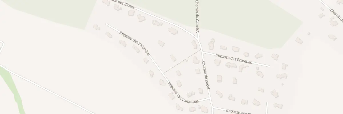 Plan du 8 Imp des Palombes à Goyrans