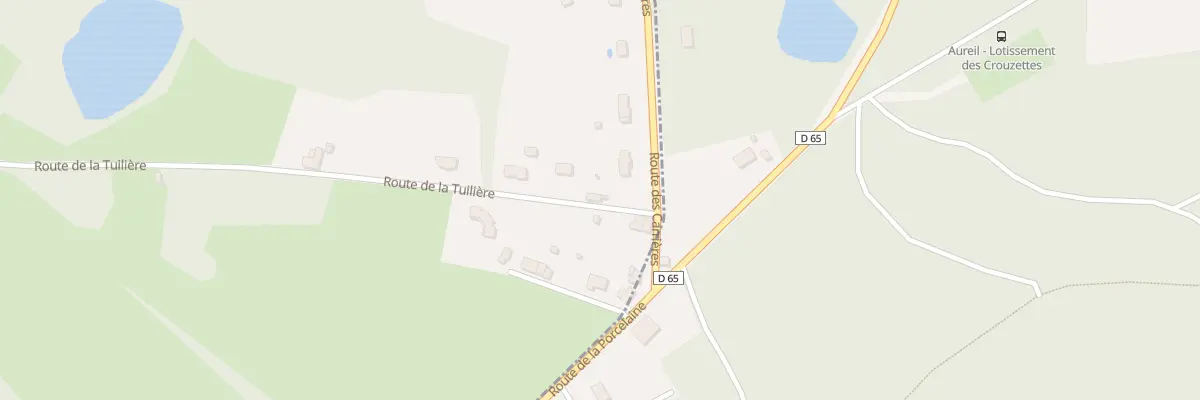 Plan du 147 Rte de la Tuilière à Aureil