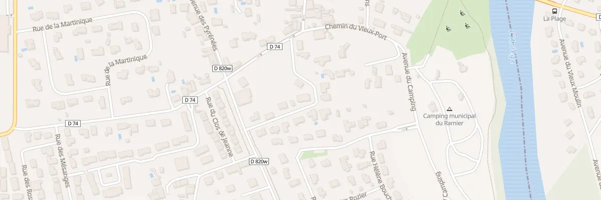 Plan du 4 Rue des Cèdres à Vernet