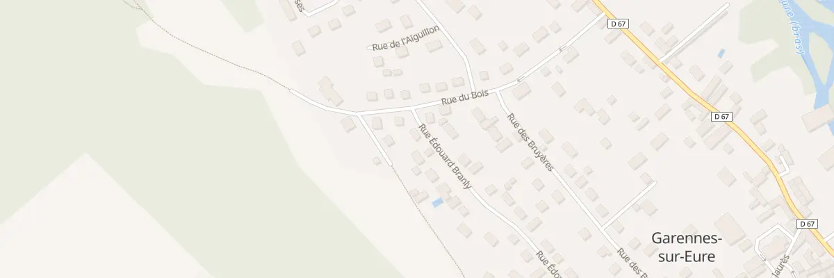 Plan du 26 Rue Edouard Branly à Garennes-sur-Eure