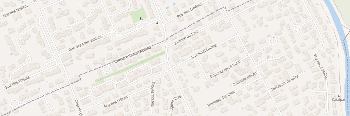 Plan du 3 Rue Noël Lacans à Aucamville