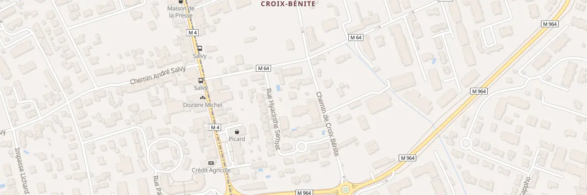 Plan du 111B Che de Croix Bénite à Toulouse
