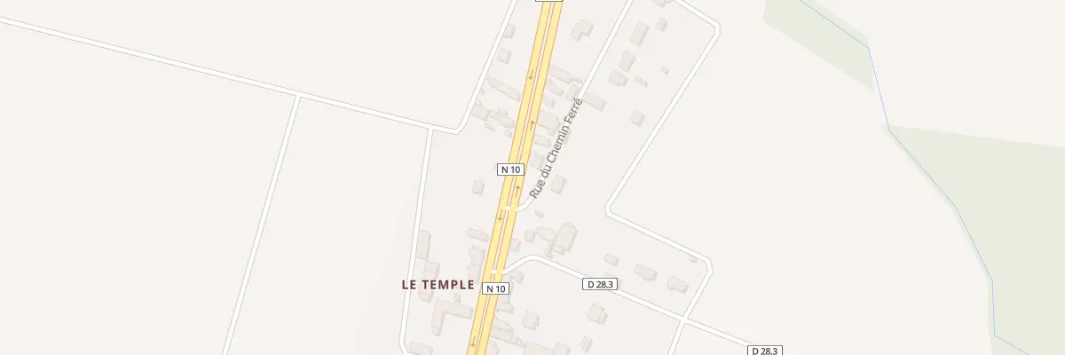 Plan du 1 Rue du Chemin Ferré à La Bourdinière-Saint-Loup