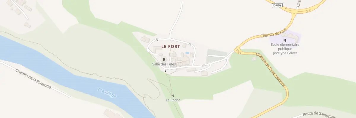 Plan du 18 Le Fort à Clermont-le-Fort