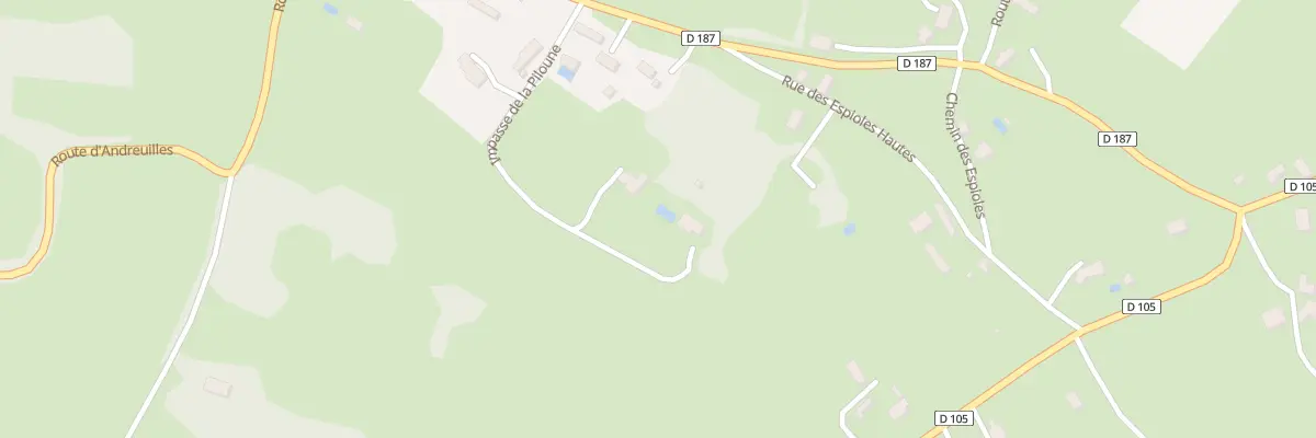 Plan du 5118F La Piloune à Nadaillac-de-Rouge