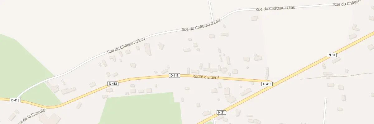 Plan du 215 Rte d’Elbeuf à La Haye