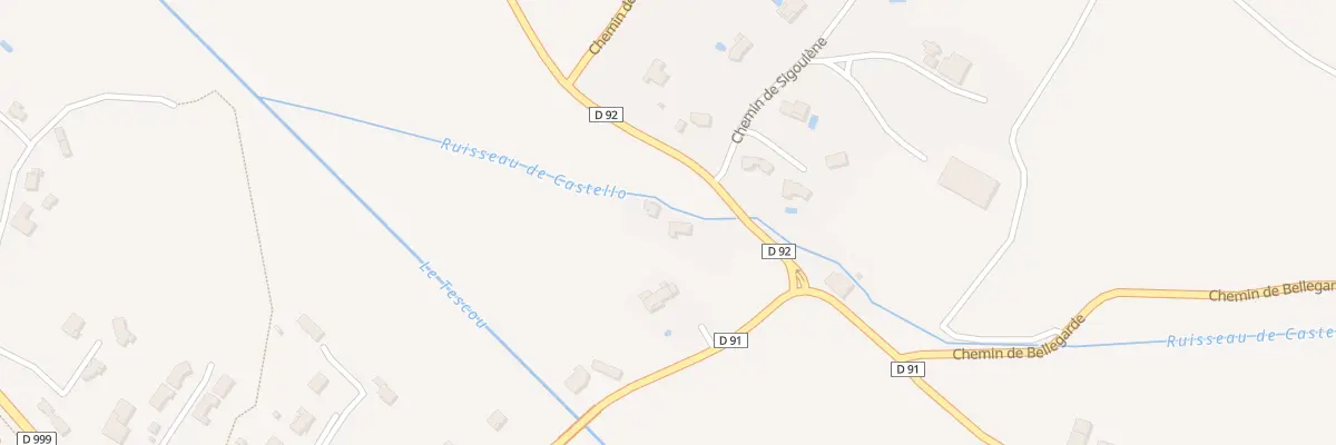Plan du 1544 Rte de Verlhac Tescou à Saint-Nauphary