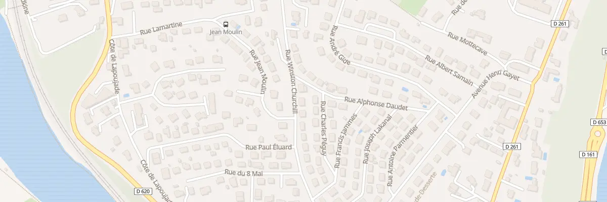 Plan du 280 Rue Winston Churchil à Cahors
