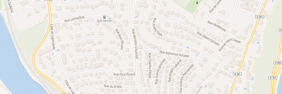 Plan du 298 Rue Winston Churchil à Cahors
