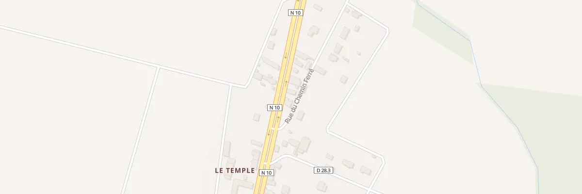 Plan du 3 Rue du Chemin Ferré à La Bourdinière-Saint-Loup