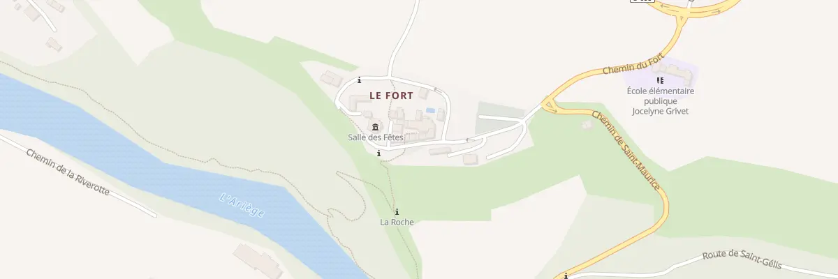 Plan du 4 Le Fort à Clermont-le-Fort
