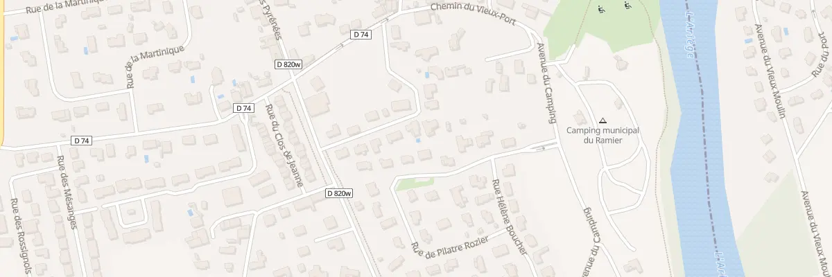 Plan du 15 Rue des Cèdres à Vernet